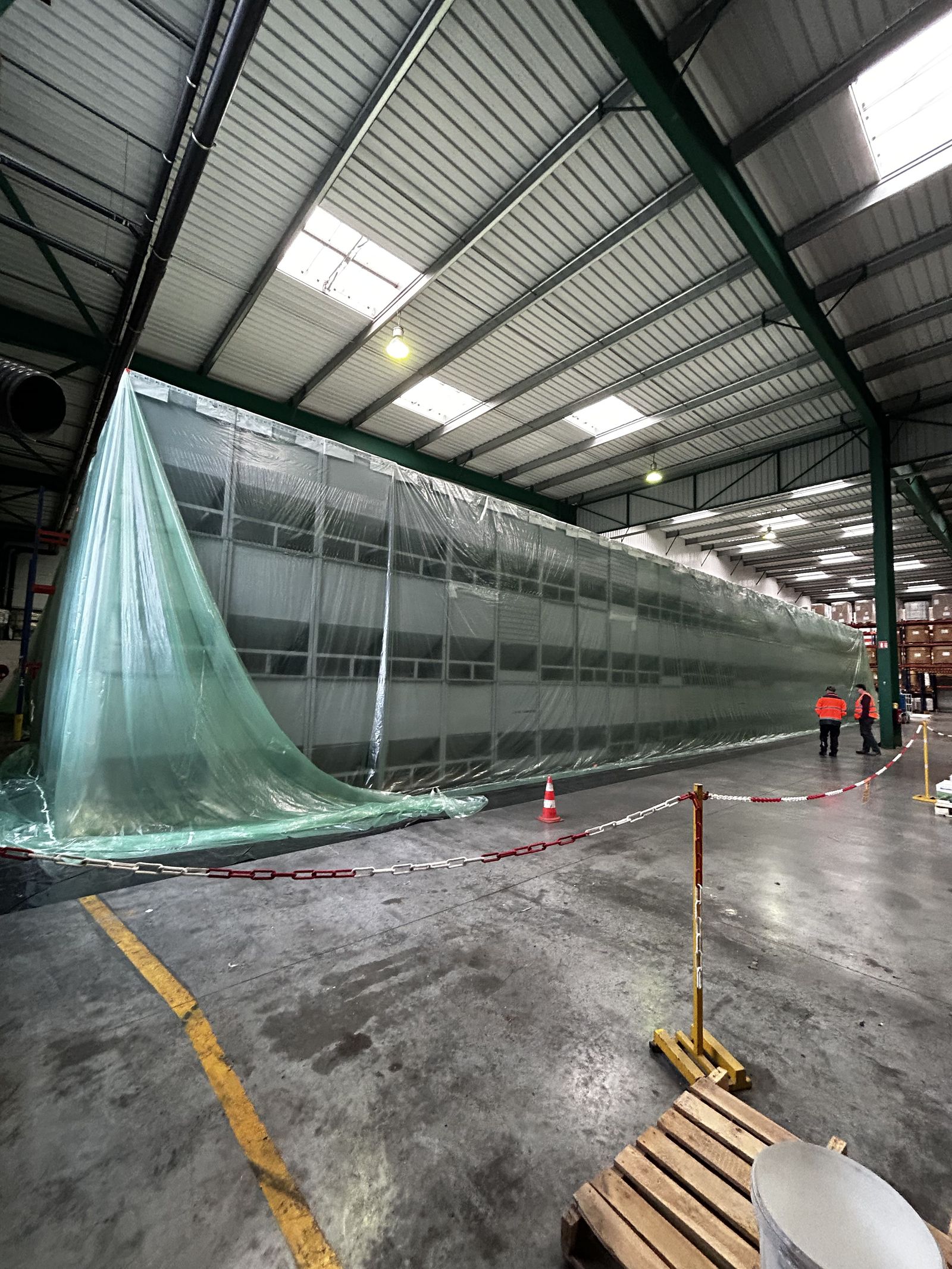 Fumigation sous bâche de semences